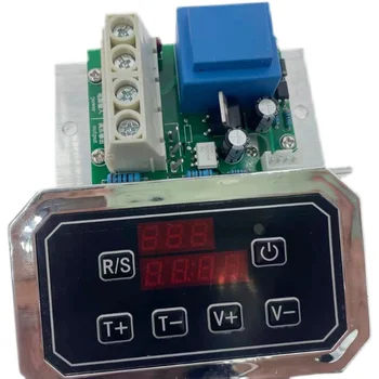 Fırın sıcaklık kontrol cihazı BARBEKÜ denetleyici zamanlayıcı alarm fonksiyonu ile voltaj regülatörü fırın zamanlayıcı anahtarı