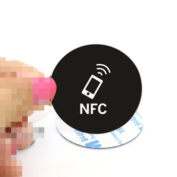 Blok 0 Yeniden Yazılabilir Anti Metal Girişim Etiket 13.56 MHz UID Değiştirilebilir RFID akıllı etiketler Karikatür anahtar kartı 1 Adet