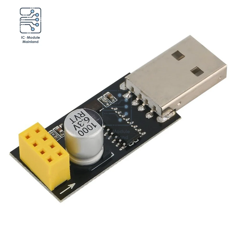 ESP01 Programcı Adaptörü UART GPIO0 ESP-01S Adaptörü ESP8266 CH340G USB ESP8266 Seri Kablosuz Wifi Geliştirme devre kartı modülü